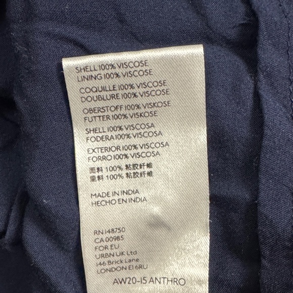 ANTHROPOLOGIE Othilia Cindy Maxi Dress Floral Colorful Boho Long Sleeve size M - Picture 12 of 12